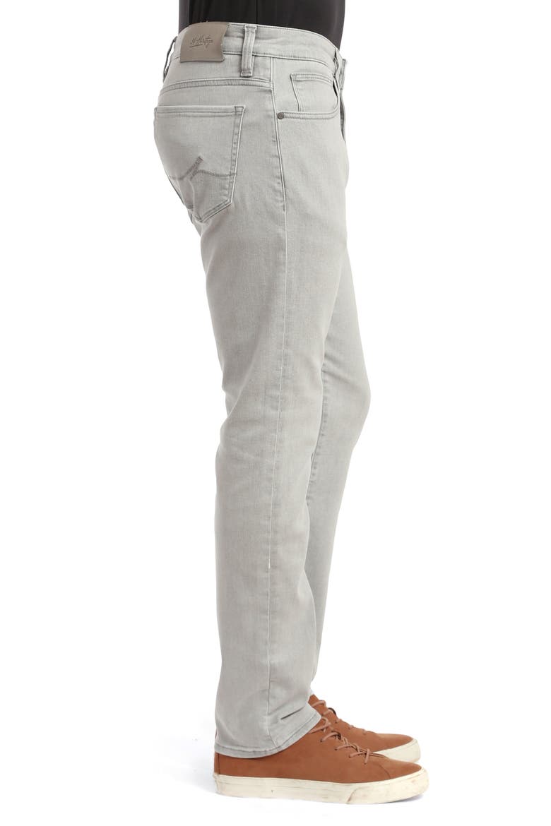 Courage Straight Leg Jeans, Alternate, color, LIGHT GREY REFINED