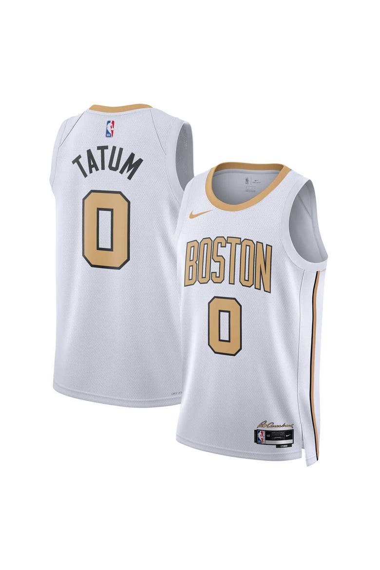 Unisex Nike Jayson Tatum White Boston Celtics 2025/26 Swingman Jersey - City Edition, Main, color, White