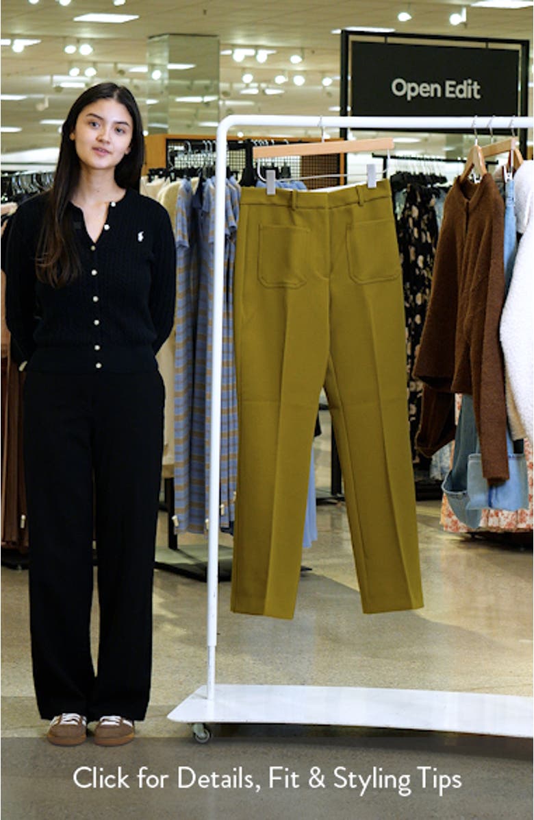 Priya Patch Pocket Wide Leg Pants, sales video thumbnail