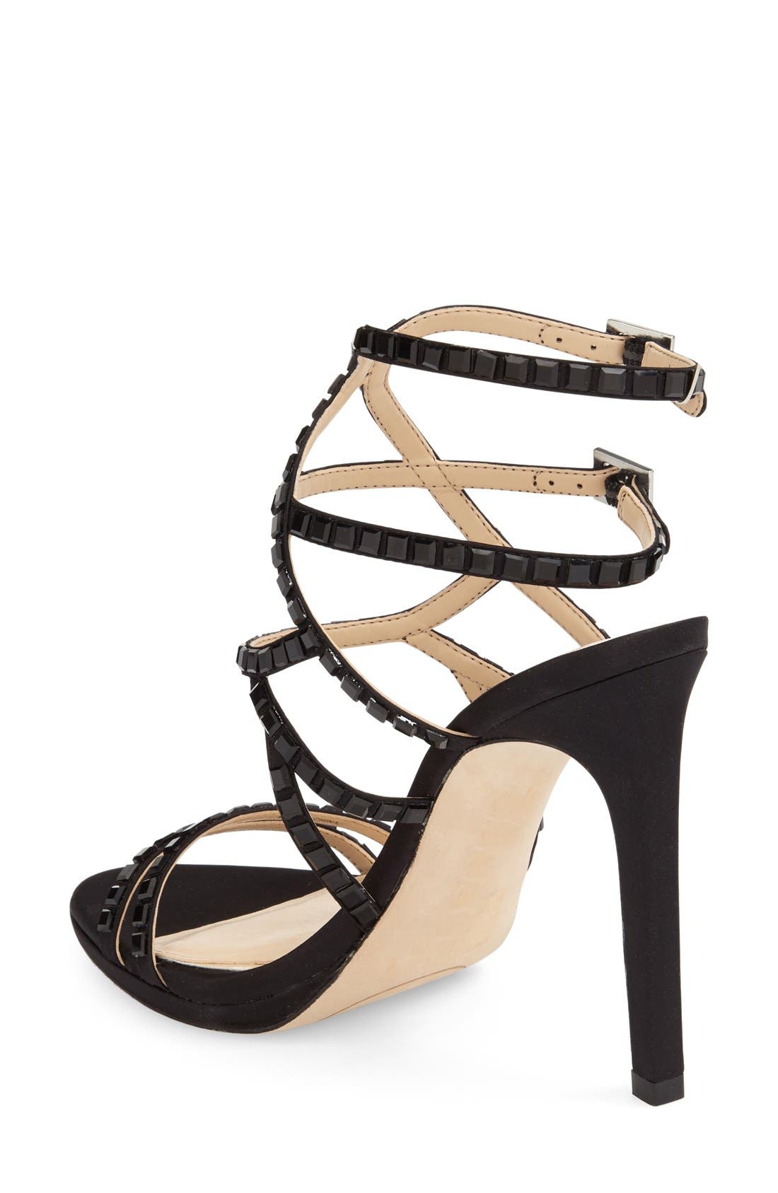 Imagine by Vince Camuto Imagine Vince Camuto 'Gem' Embellished Strappy Sandal, Alternate, color, 