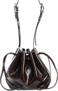 Givenchy Small Pumpkin Drawstring Leather Bucket Bag