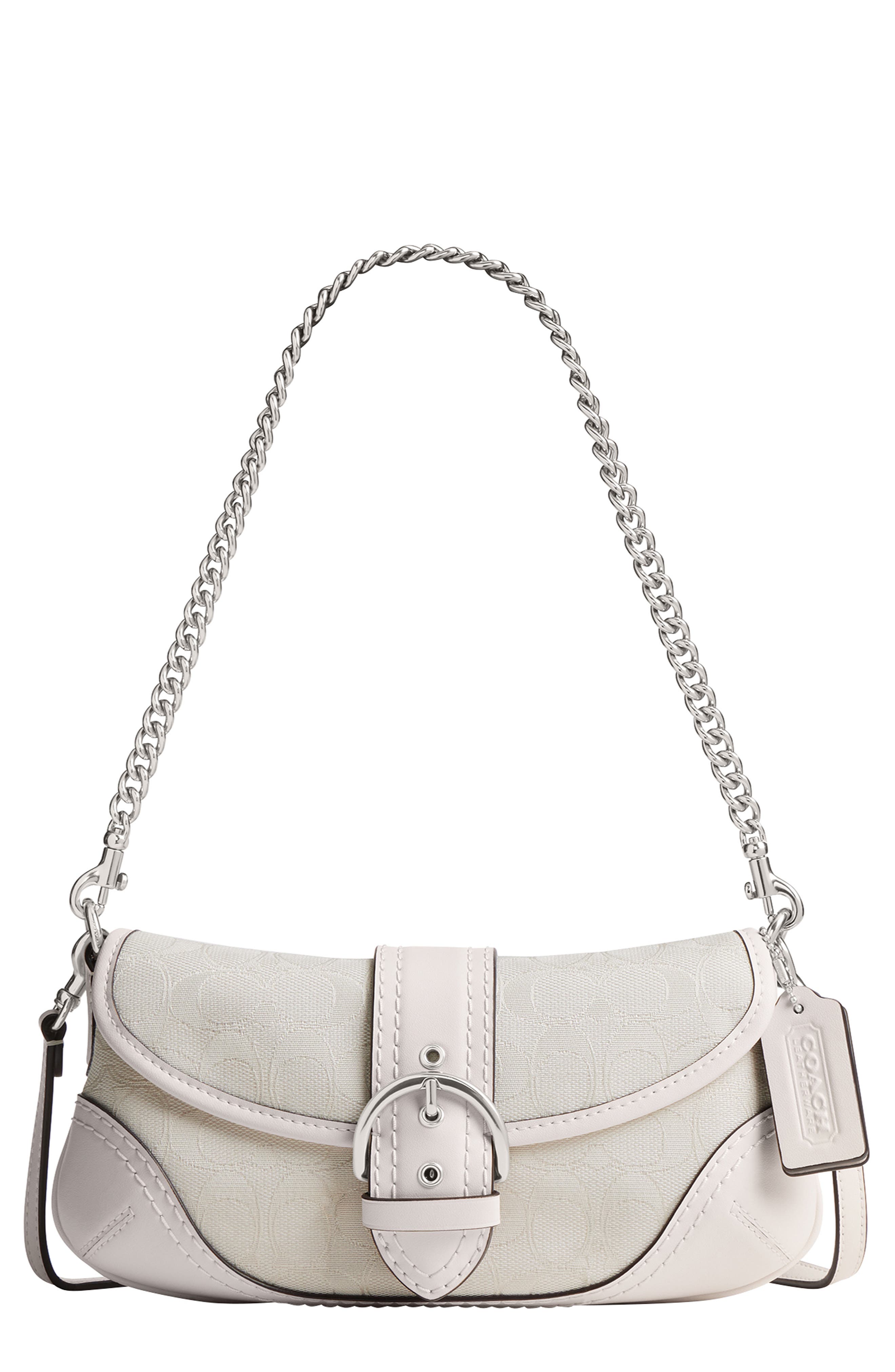 COACH Soho 25 Signature Jacquard Canvas Shoulder Bag | Nordstrom