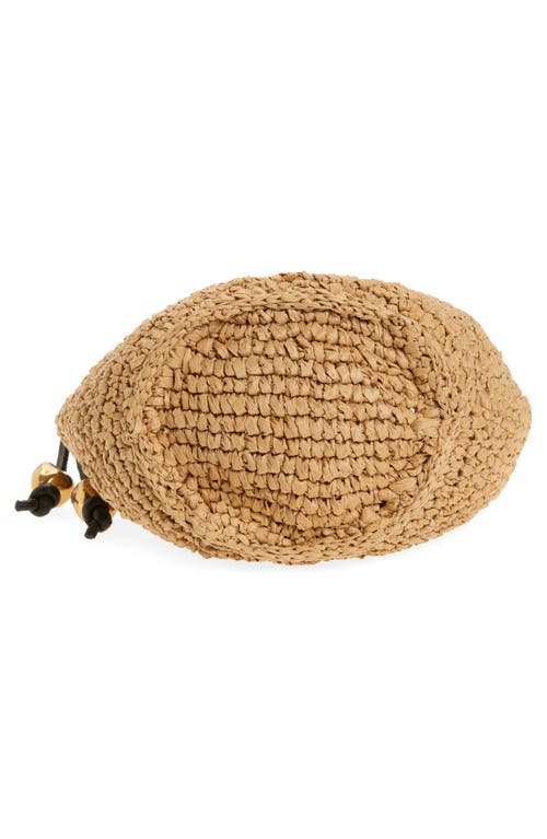 Madewell The Camren Straw Mini Bag In Dried Straw