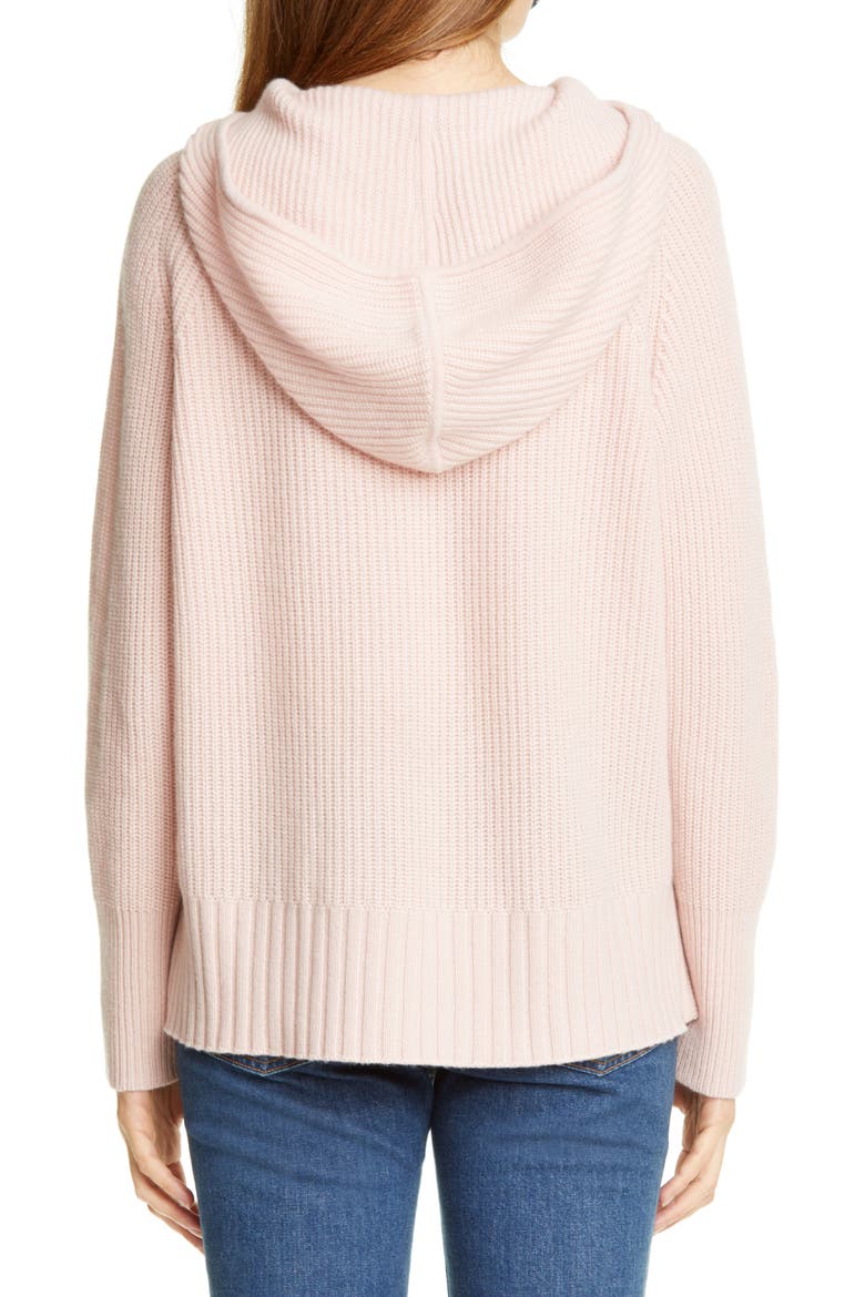 Cashmere Hoodie, Alternate, color, PINK LOTUS