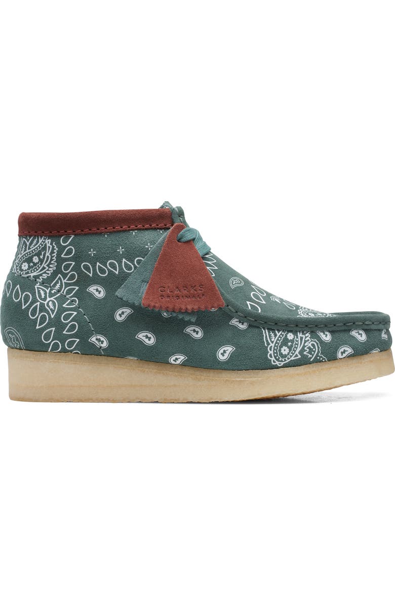Clarks<sup>®</sup> Originals Bandana Wallabee Chukka Boot, Alternate, color,