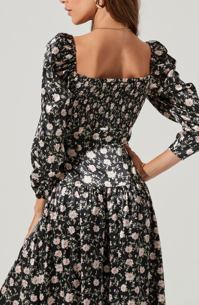 ASTR the Label Puff Sleeve Dress, Alternate, color,