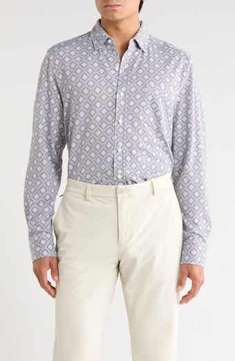 San Rio Twill Mira Mosaic Long Sleeve Shirt