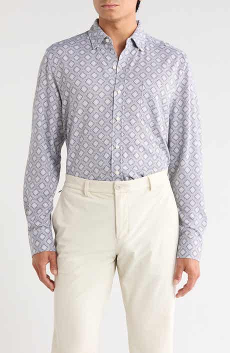 San Rio Twill Mira Mosaic Long Sleeve Shirt