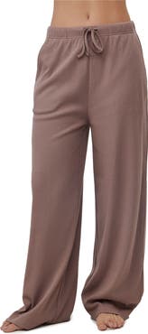 Gottex Beach Life Sandy Days Loungewear Wide Leg Bottoms