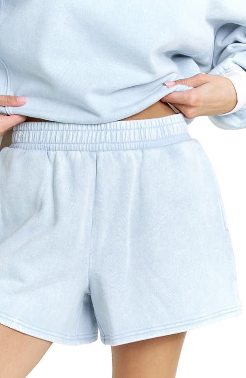 Honeydew No Plans French Terry Shorts In Blue