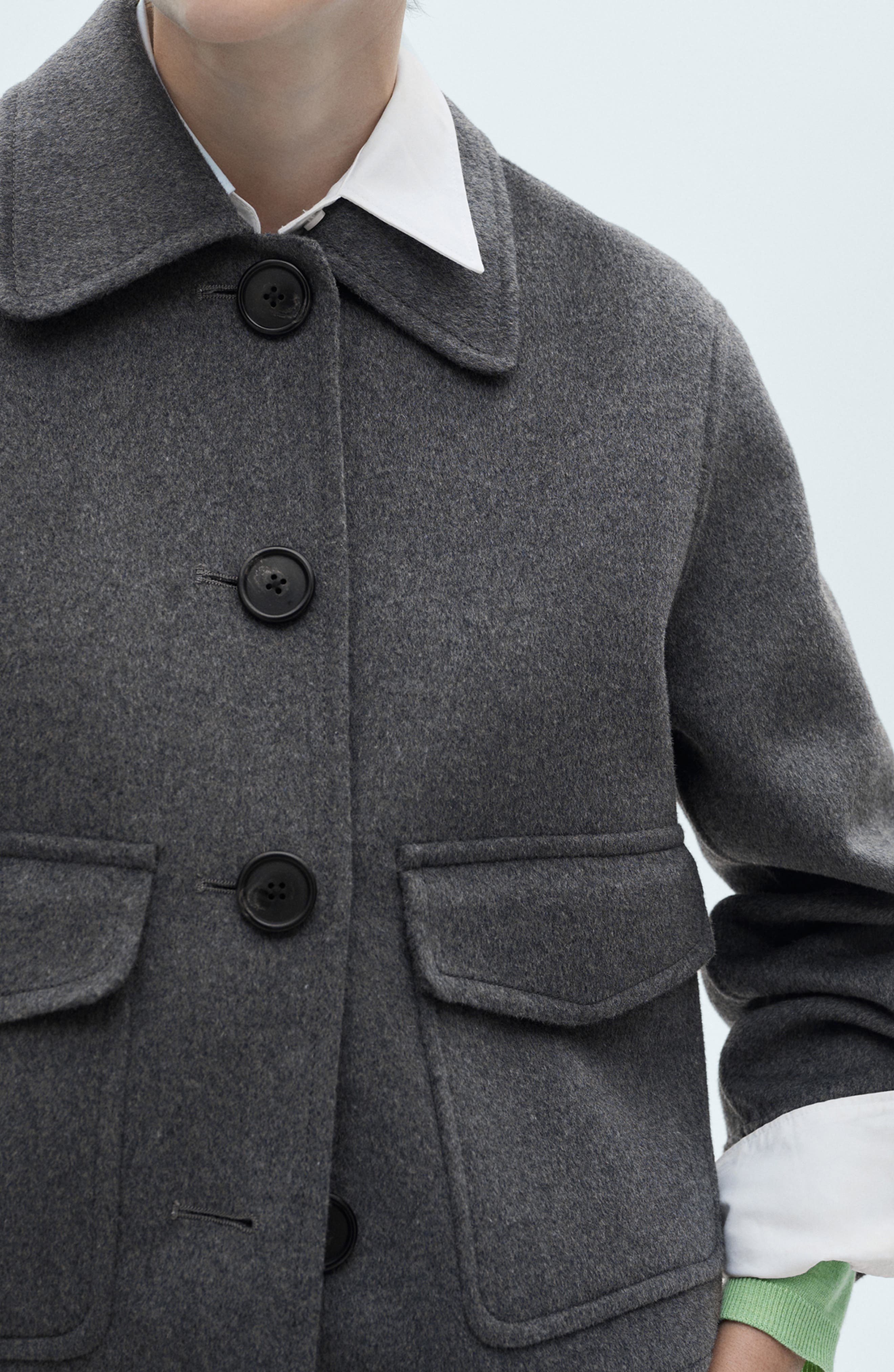 Wool Blend Jacket - image 2