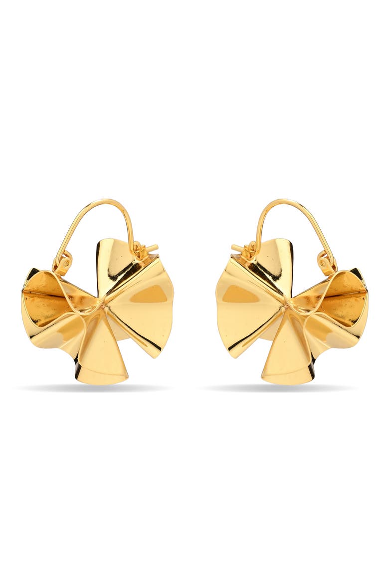 Nina Drop Earrings, Alternate, color, GOLD
