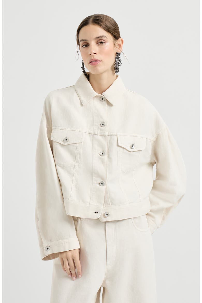 Cover outerwear jacket, Main, color, Chalk