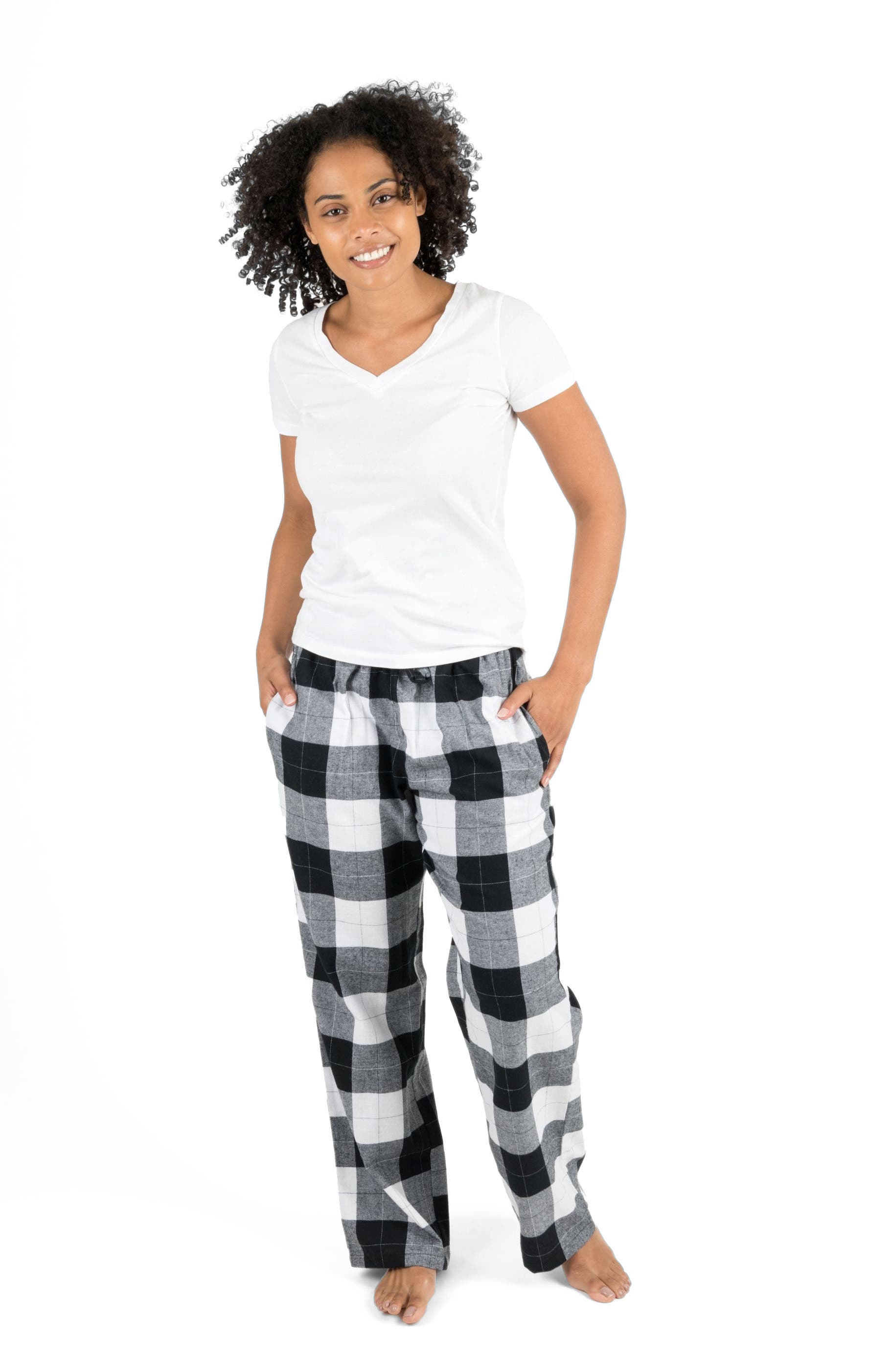 Black/White Plaid
