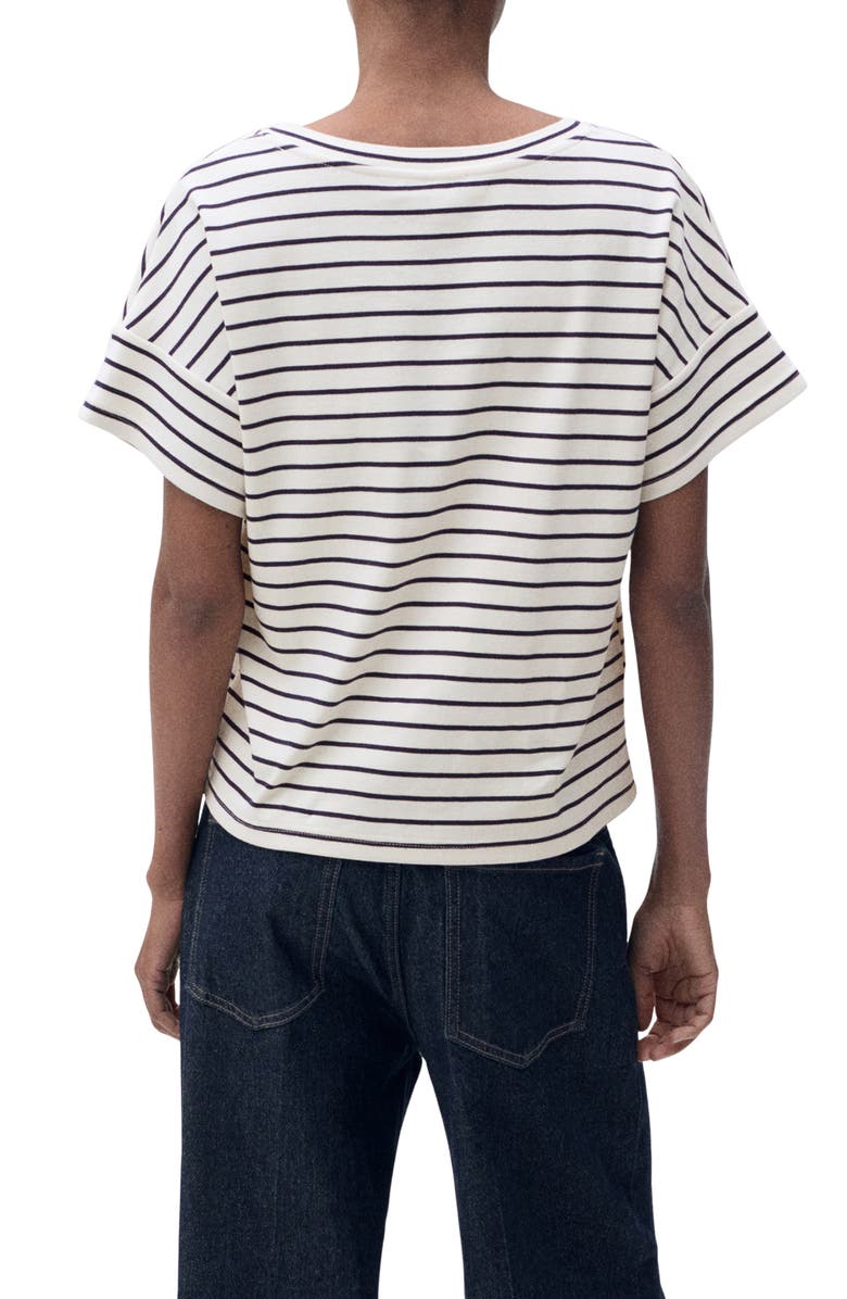 MANGO Stripe T-Shirt, Alternate, color, 