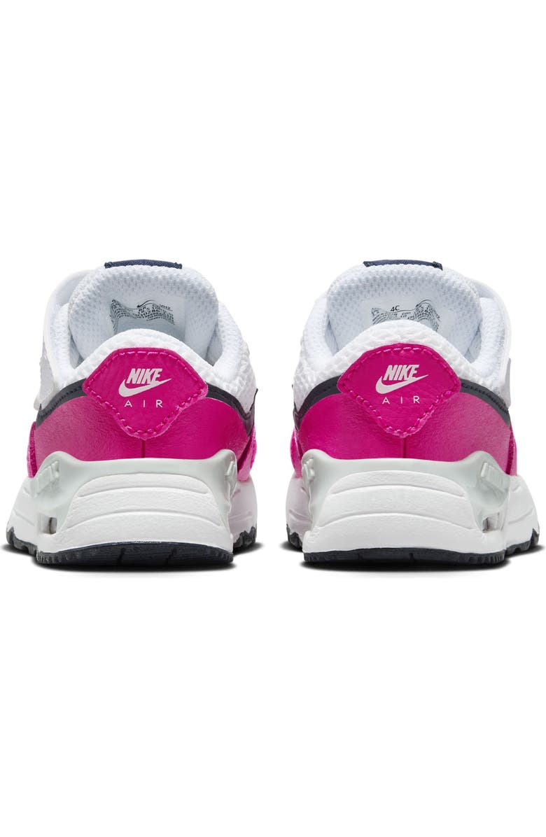 Nike Kids' Air Max SYSTM Sneaker, Alternate, color, White/ Pink/ Pure Platinum