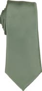 Brooklyn Brigade Men's Solid Satin Tie