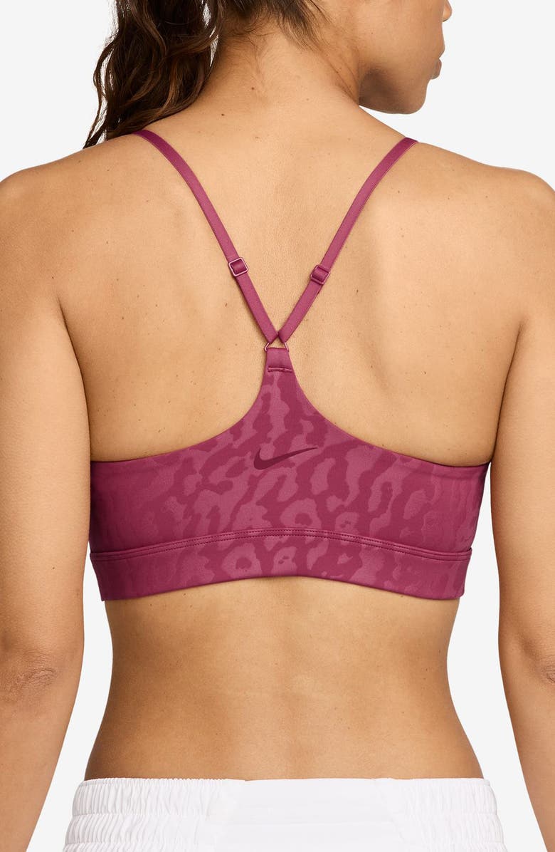 Nike Dri-FIT Racerback Sports Bra, Alternate, color, Sweet Beet/ Rush Maroon