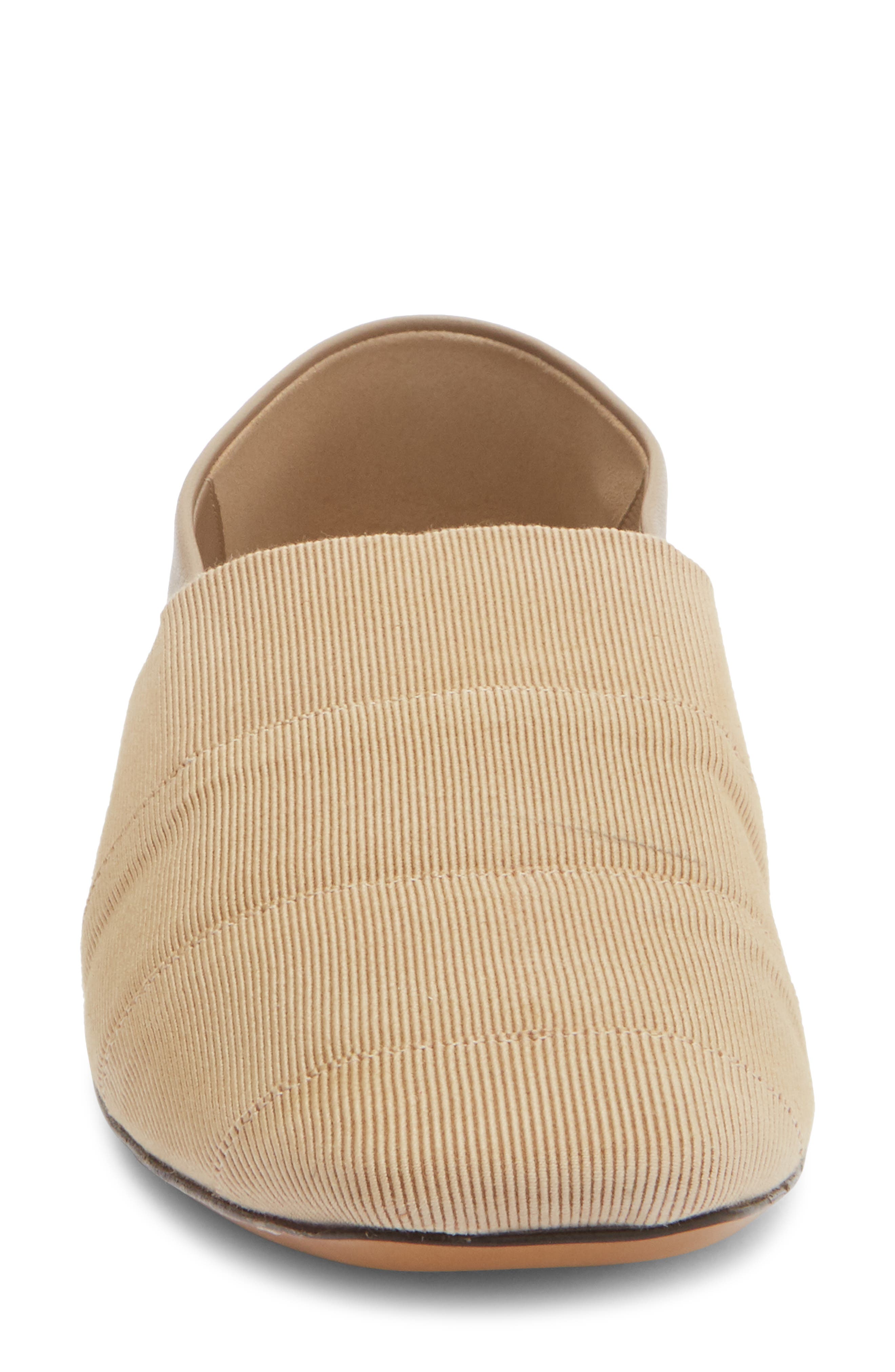 FERRAGAMO Alkes Flat Loafer, Alternate, color, Bone