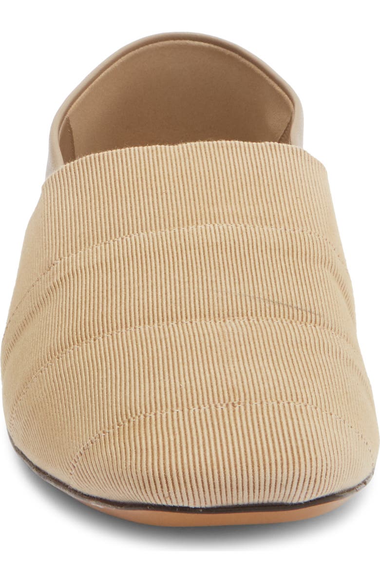 FERRAGAMO Alkes Flat Loafer, Alternate, color, Bone