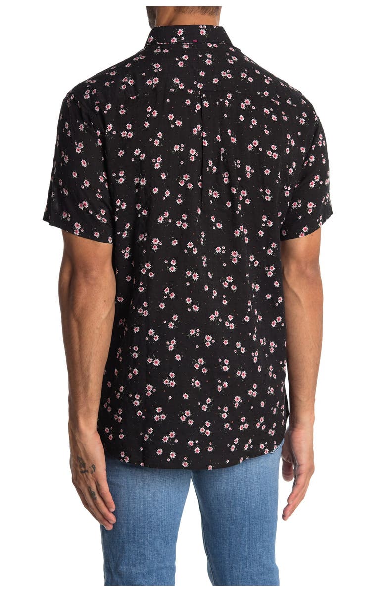 IMPATIENT WOLVES Broken Night Printed Button Down Shirt, Alternate, color,