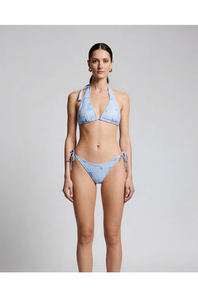 Inter Twine Womens Bikini Top, Main, color, Inter Twine Blue