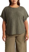 MAX STUDIO Dolman Short Sleeve Top