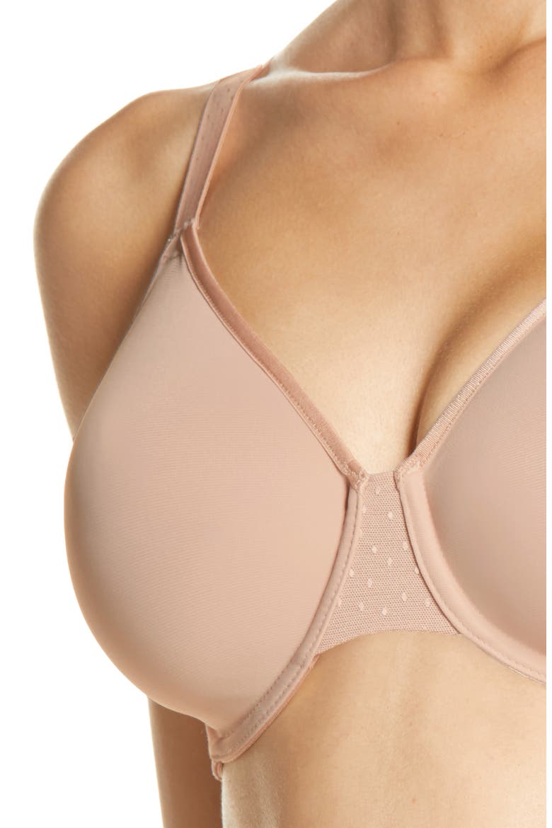 Back Appeal™ Underwire Minimizer Bra, Alternate, color, ROSE DUST
