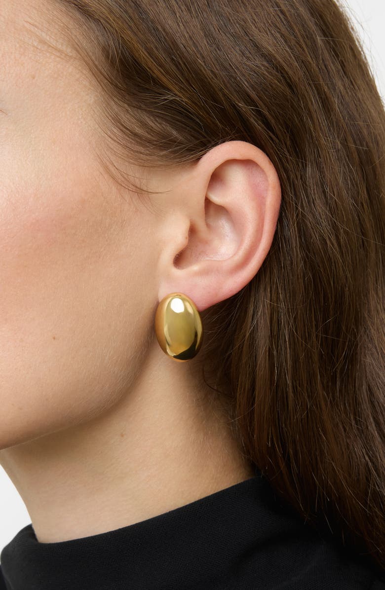 Lié Studio The Camille Stud Earrings, Alternate, color, Gold