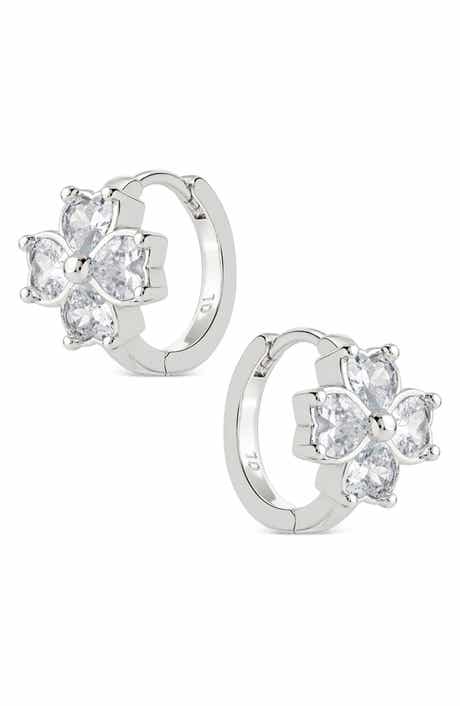 Blossom Huggie Hoop Earrings