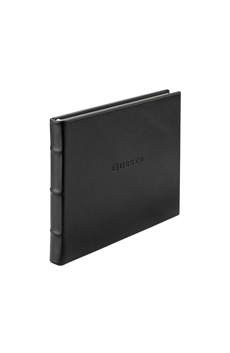 Graphic Image Guest Book, Alternate, color, Black
