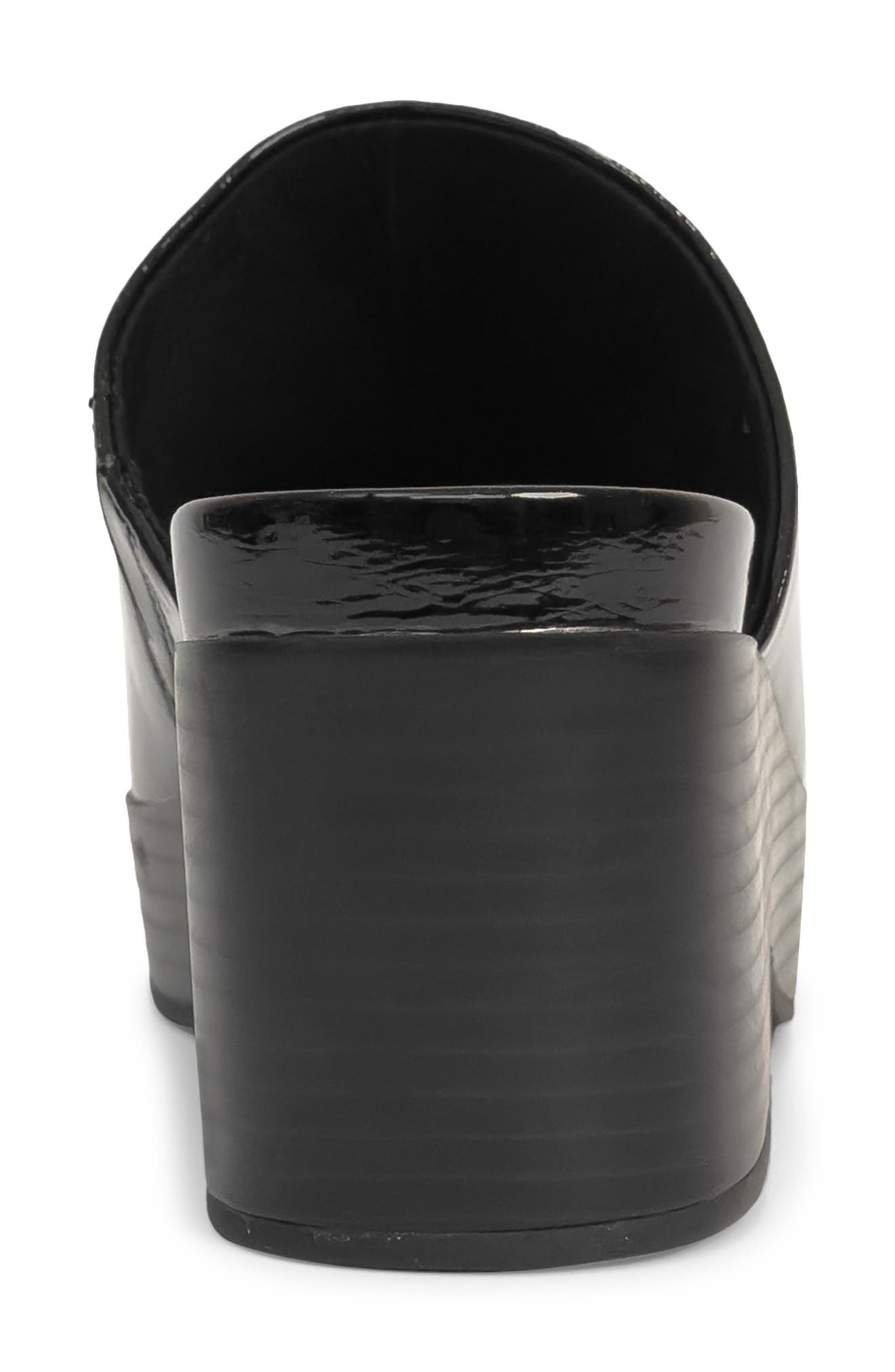 Aerosoles Chata Leather Mule, Alternate, color, Black Patent