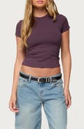 EDIKTED Tay Stretch Crop Top