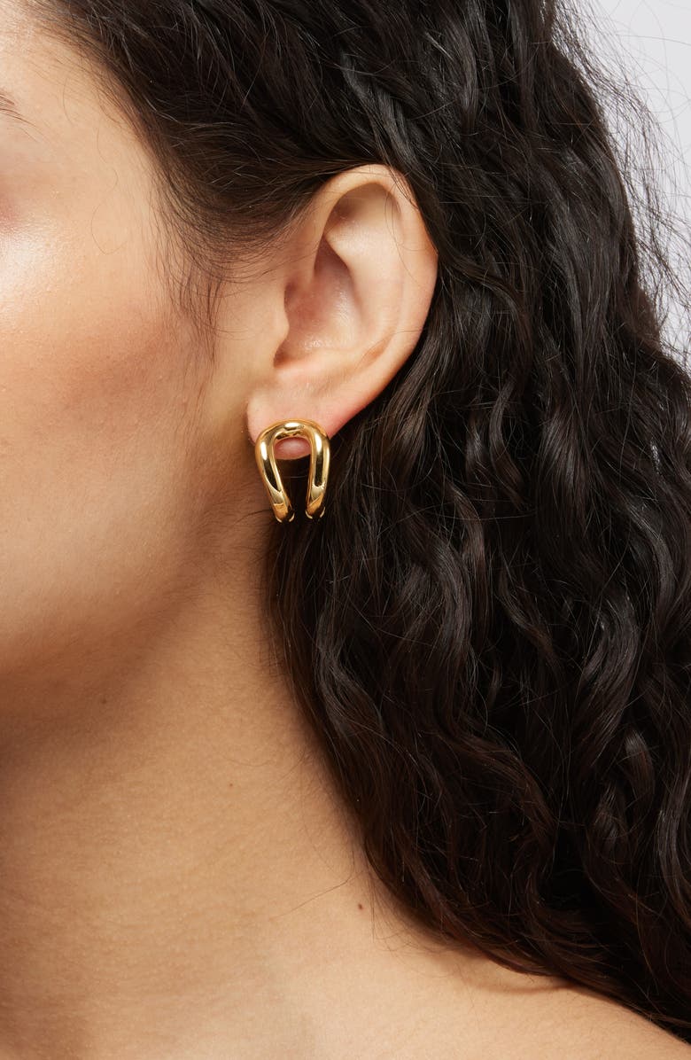 Lié Studio The Steffie Earrings, Alternate, color, Gold
