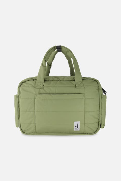 Water-Repellent 7-Compartment Changing Mat Diaper Bag