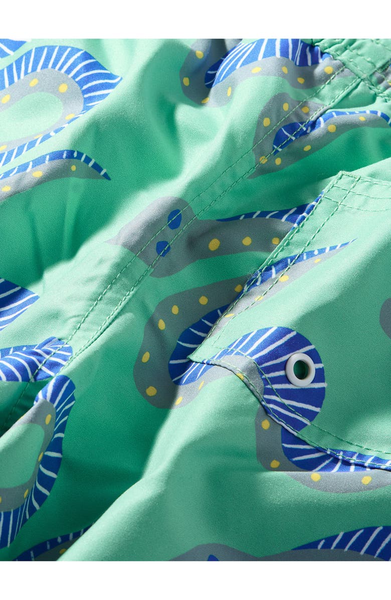 Tea Collection Mid-Length Swim Trunks, Alternate, color, Squiggle Snakes