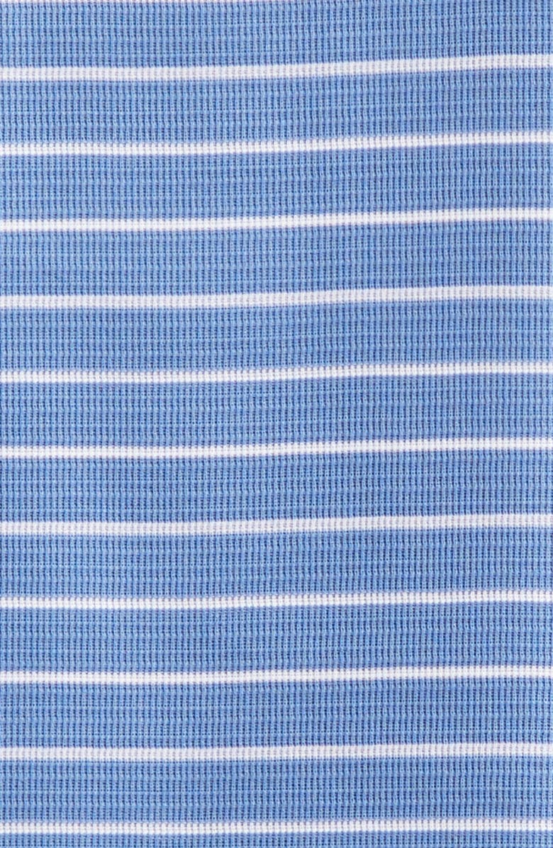 Thom Browne Milano 4-Bar Stripe Long Sleeve T-Shirt, Alternate, color, Blue/ White