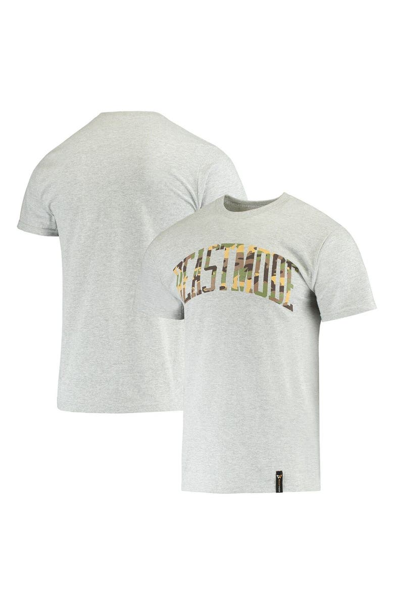 Beast Mode Men's Beast Mode Gray Collegiate T-Shirt, Main, color,