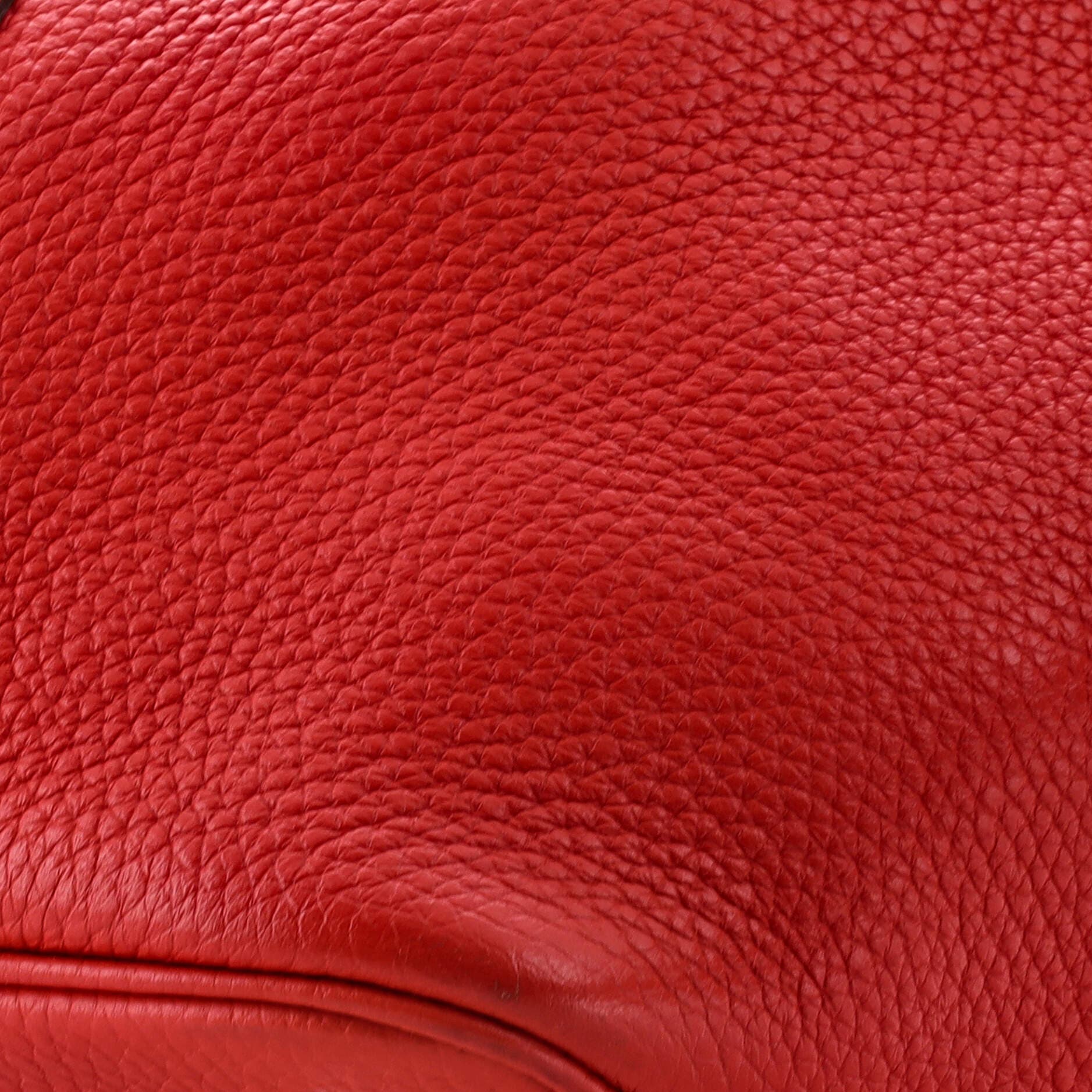 Pre-Owned Hermes Picotin Lock Bag Clemence MM, Alternate, color, Rouge Tomate