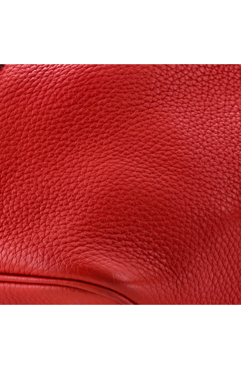 Pre-Owned Hermes Picotin Lock Bag Clemence MM, Alternate, color, Rouge Tomate