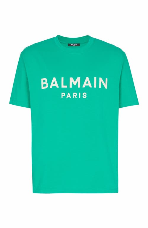 Balmain T-shirt With Paris Print