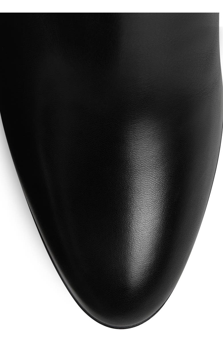 Gucci Indya Pleated Bow Tie Bootie, Alternate, color,