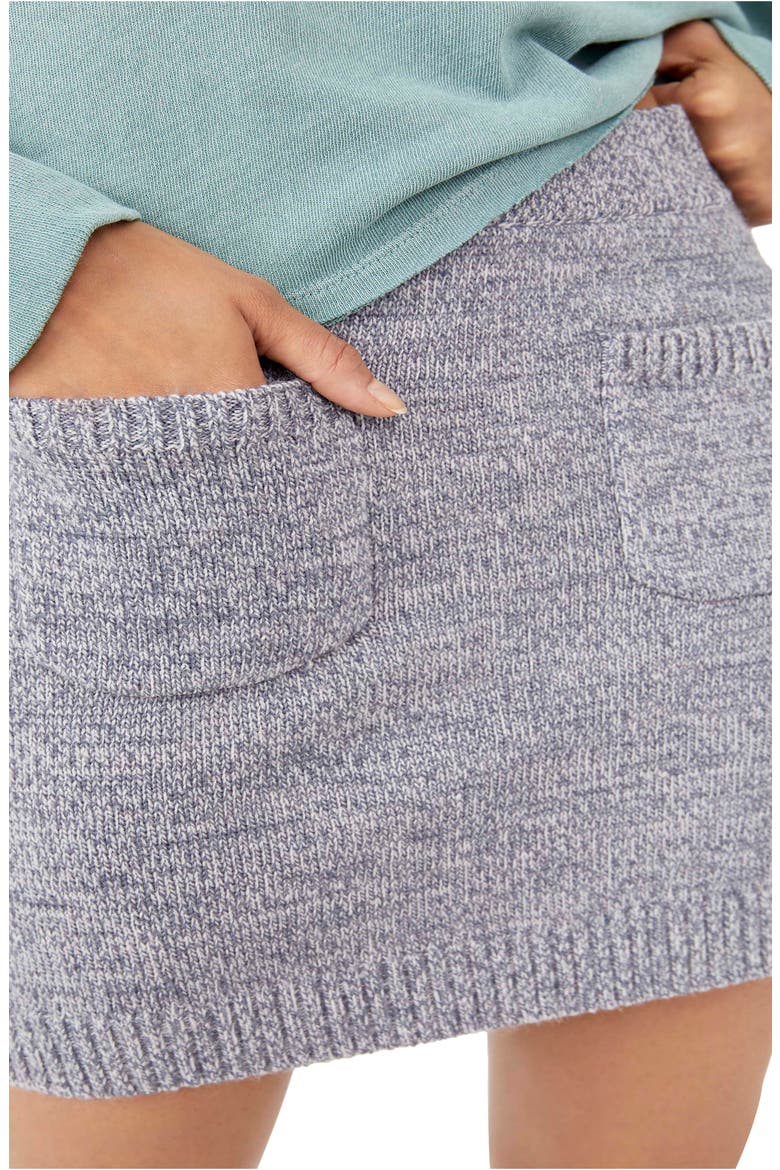 Viola Sweater Miniskirt, Alternate, color, FOUND MOON COMBO
