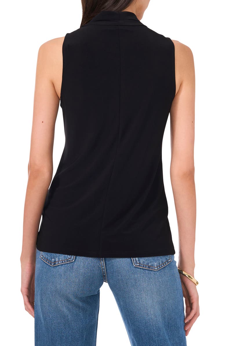 Vince Camuto Crossover Tank, Alternate, color, Rich Black