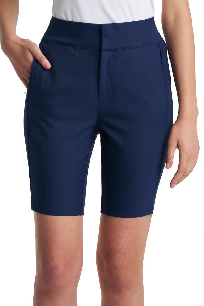 Women's Valorus V-Neck Shorts, UPF 50+ Sun Protection, Alternate, color, Navy