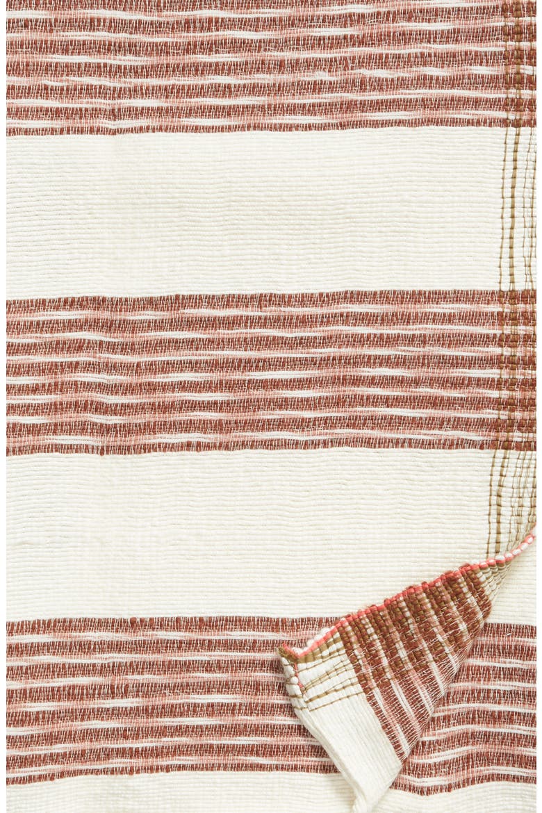 Space Dye Woven Throw Blanket, Alternate, color, BROWN RUSTIC MULTI