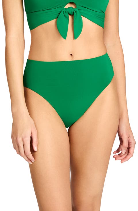 Ava High Waist Bikini Bottoms