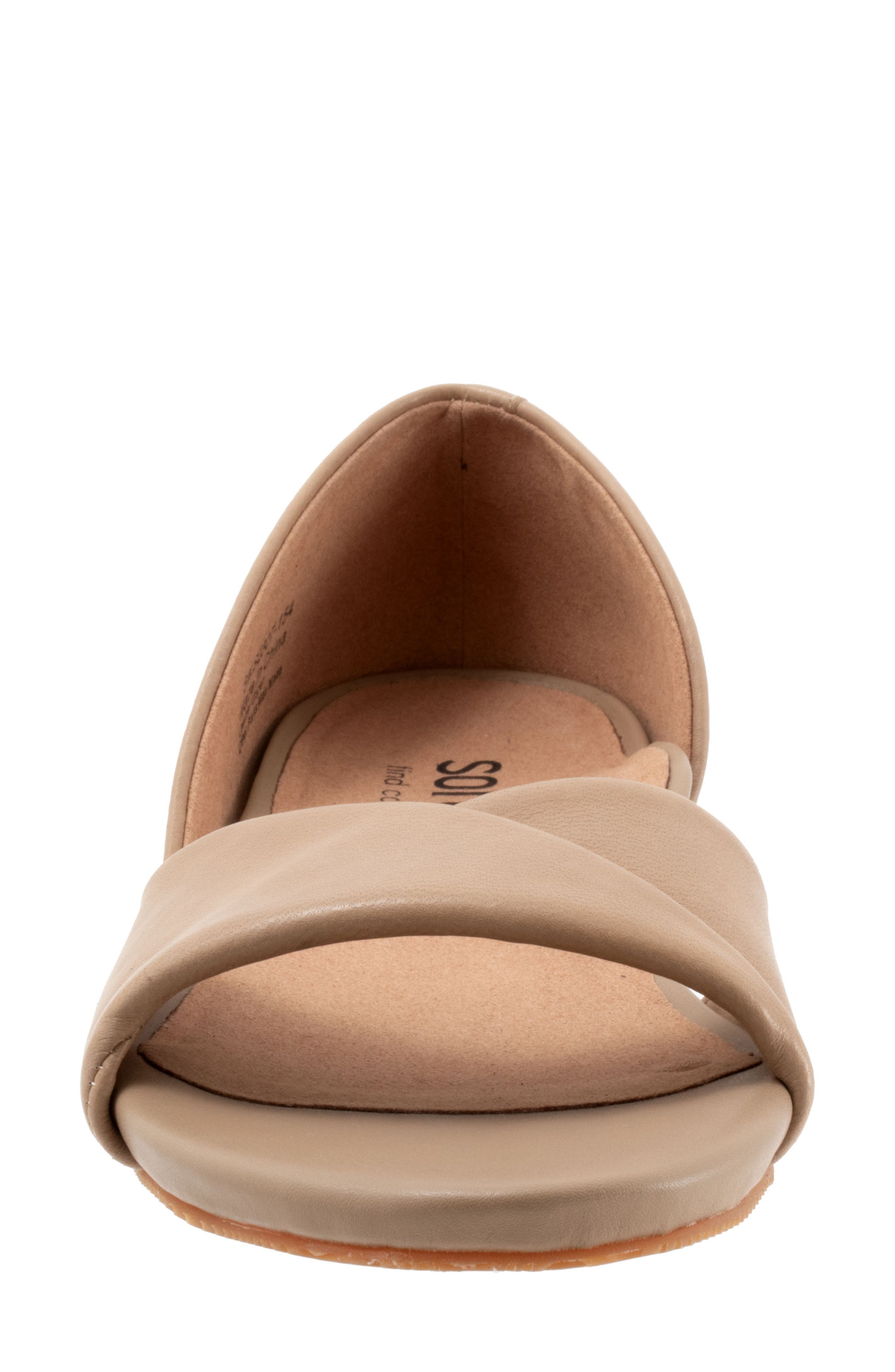 Cypress Open Toe Flat, Alternate, color, BEIGE