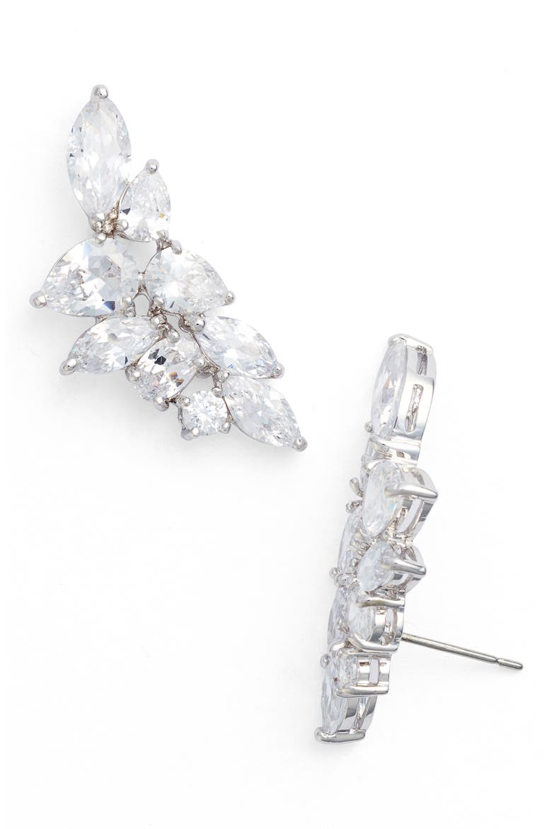 Ear Crawlers, Main, color, SILVER