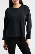 CITY BLUES Detailed Sleeve Sweatshirt
